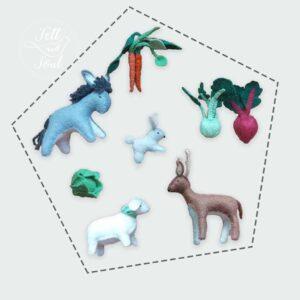 Nyuszi ajándéka szabásminták